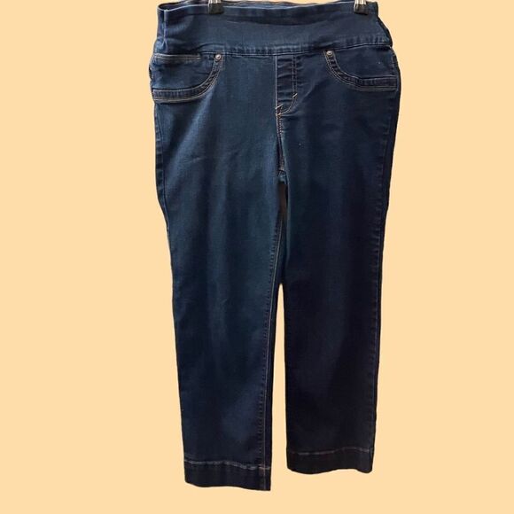 Style & Co. Maternity Capri Jeans / SZ. M / EUC - Picture 3 of 6